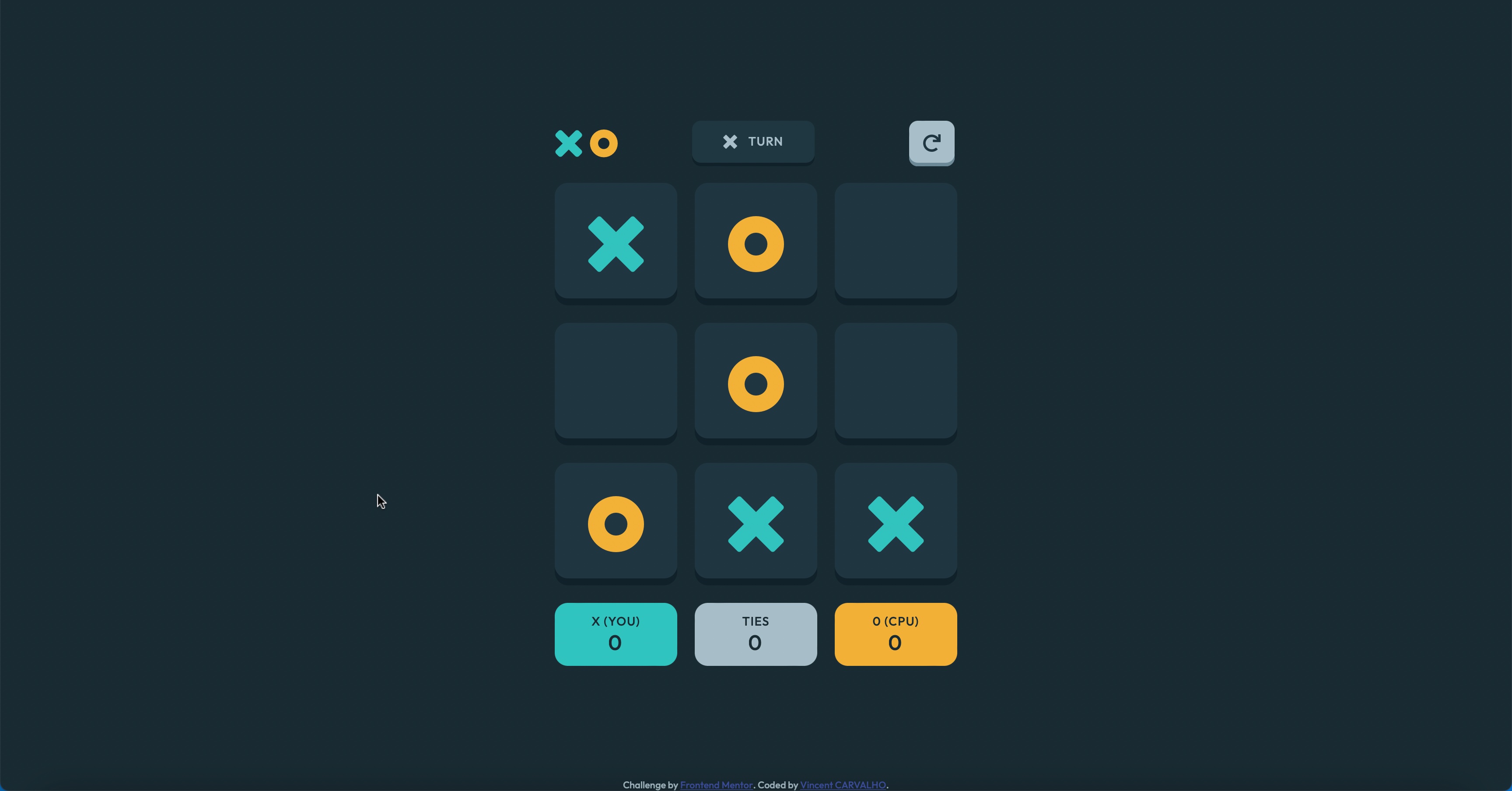 TicTacToe game